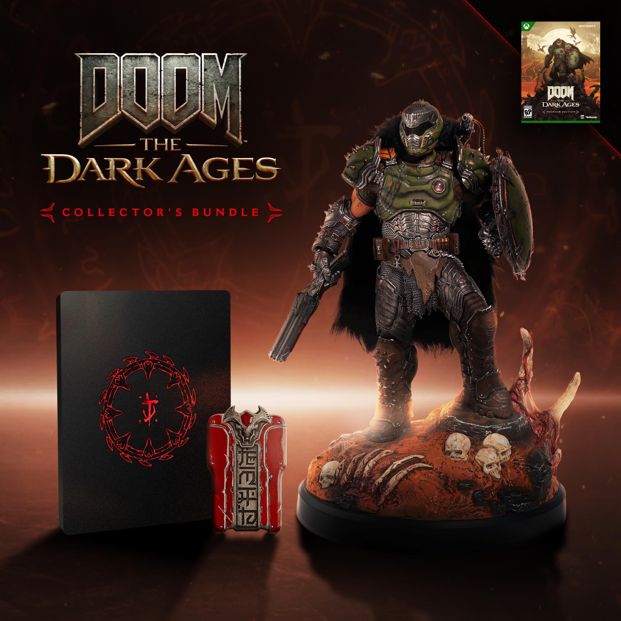 DOOM: The Dark Ages – Collector's Bundle – Xbox Series X : Amazon